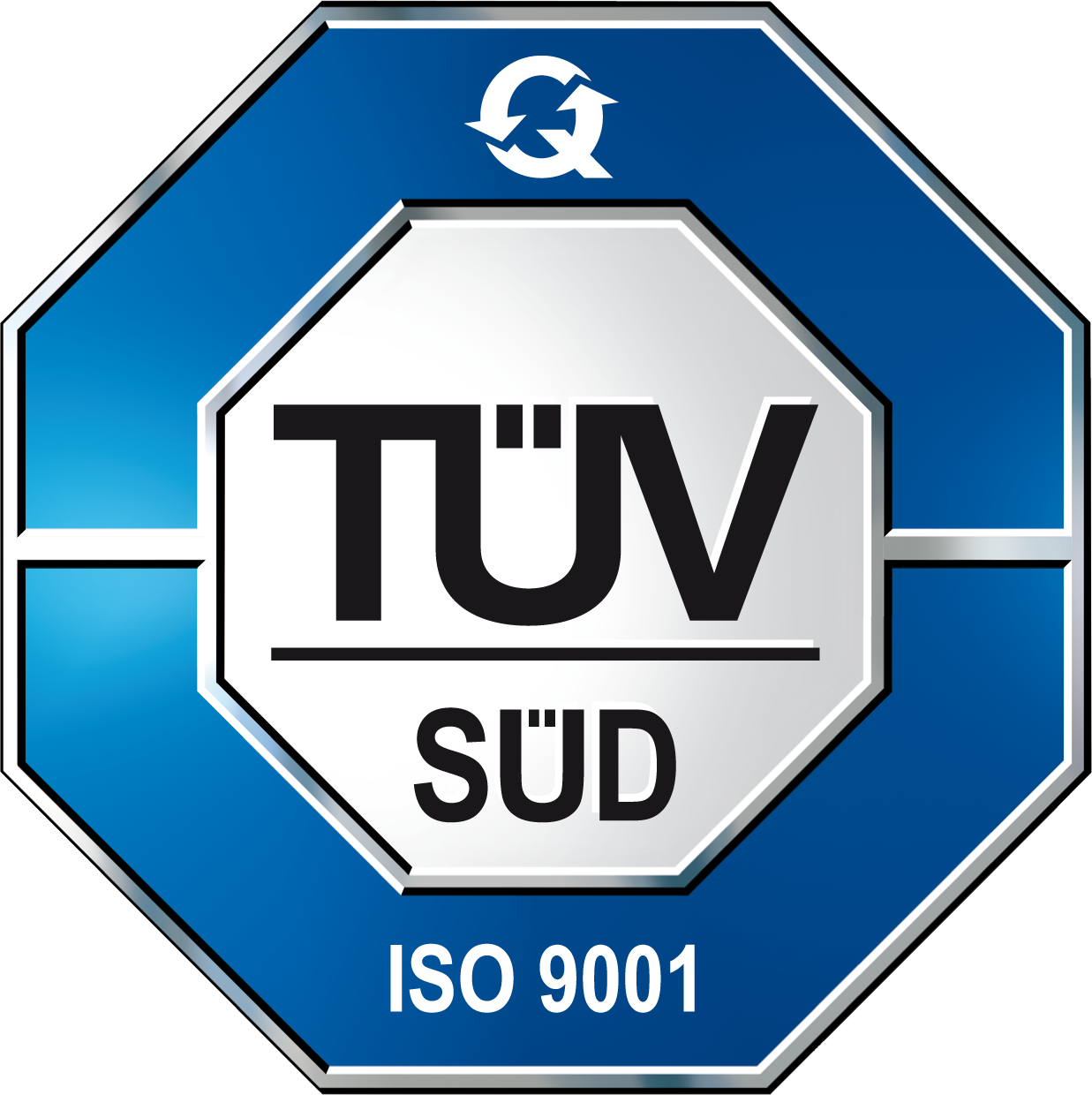Certification TUV ISO 9001